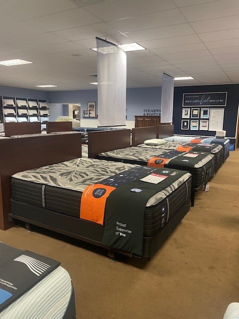 Decorah Slumberland Furniture mattress section