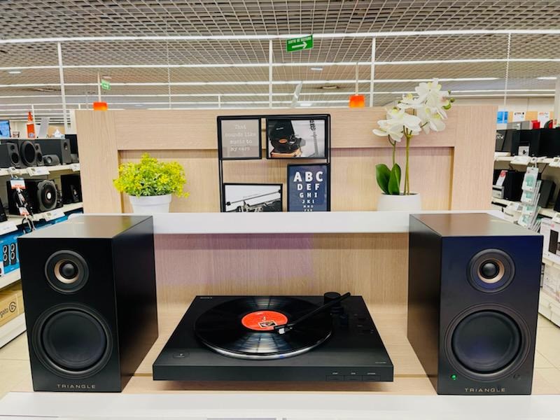 Enceinte - Platine vinyle - Boulanger Massy