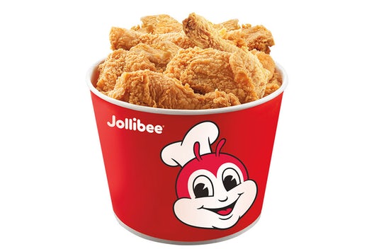 10 piece Jolly Crispy Chicken bucket fried chicken
