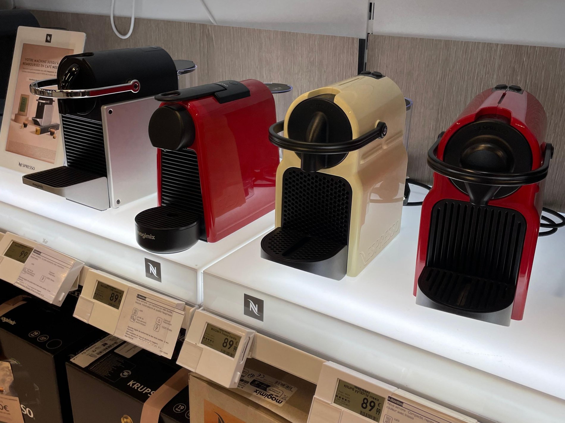 Rayon Nespresso - Boulanger Champniers