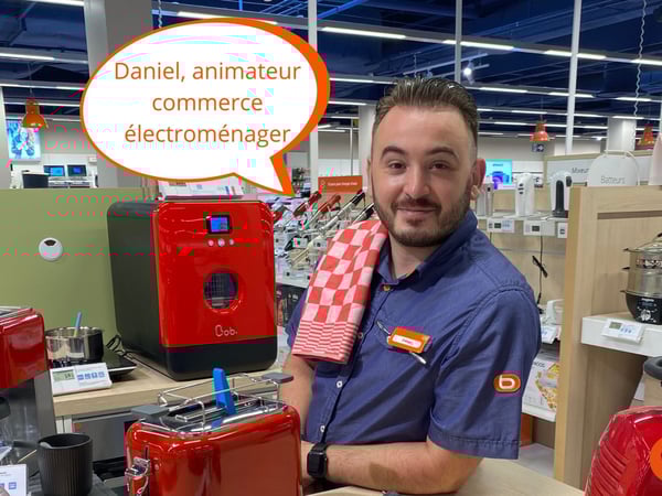 Daniel - Animateur commerce électroménager Boulanger Vélizy 2