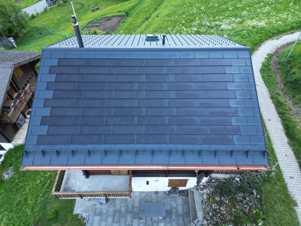 Dachsanierung Ernen PREFA Solar