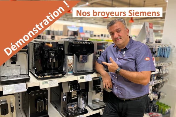 Retrouvez-nous dans votre magasin Boulanger Eragny pour ne pas rater nos animations sur les broyeurs Siemens !