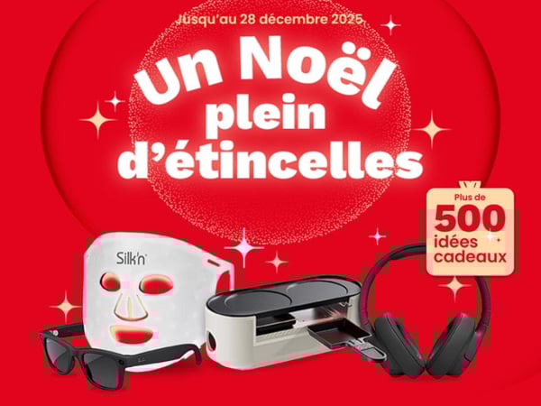 catalogue noël boulanger toulouse colomiers 500 idées cadeaux appareil à raclette lunettes connectées ray-ban meta masque led beauté silk'n casque audio high tech petit électroménager convivialité fêtes fin d'année