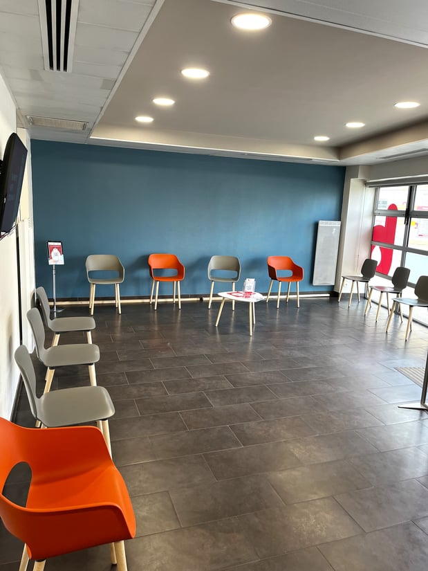 Biogroup Maine Anjou - Laboratoire Gambetta - Salle d'attente