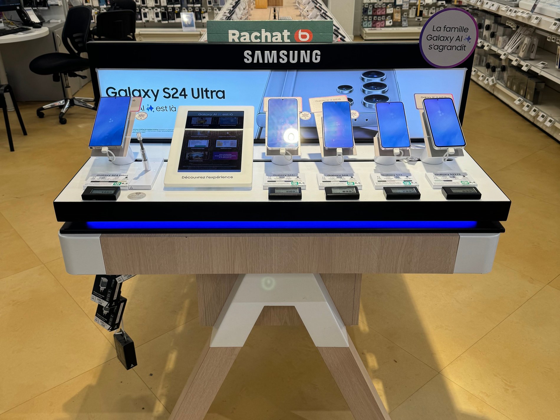 Smartphone Samsung S24, S24+ et S24 Ultra