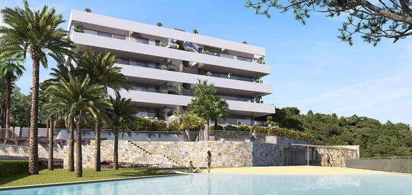 Penthouse de luxe dans le luxueux Golf Las Colinas à Orihuela Costa