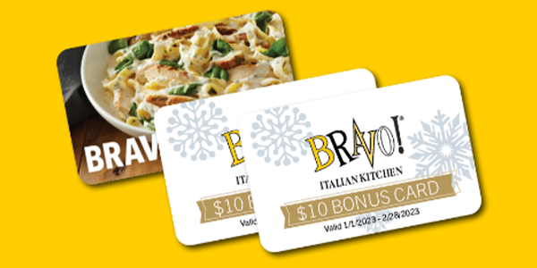 Bravo Italian Kitchen - Gift Cards