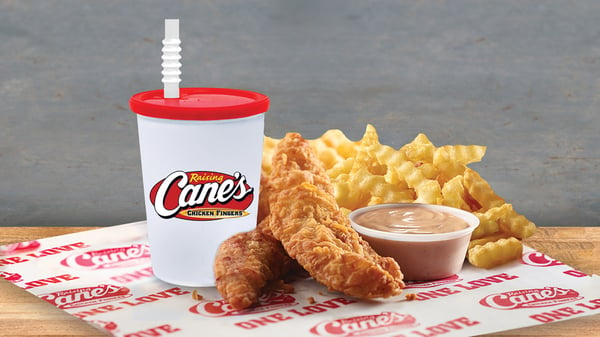 Raising Cane's Menu UAE Menu Page