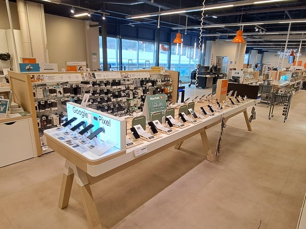 Smartphone Apple Samsung Xiaomi et reconditionné à Boulanger Publier-Thonon.