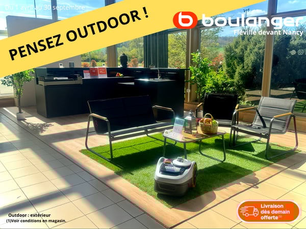 Transformez votre jardin en véritable espace gourmet avec les cuisines extérieures de Boulanger Fléville !