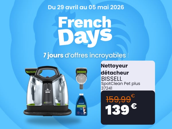 Nettoyeur détacheur BISSELL SpotClean Pet plus 37241