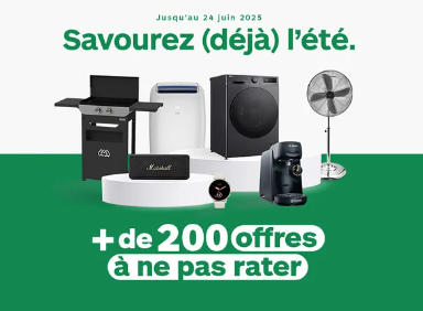 Savourez (déjà) l’été chez Boulanger Sainte Geneviève des Bois !