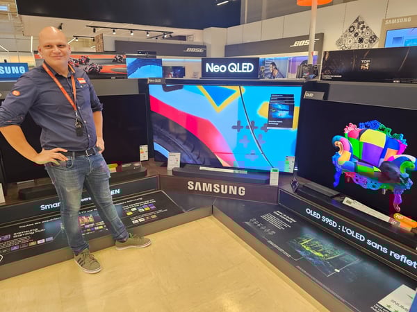 TV Samsung Oled et Qled à  Boulanger La Rochelle Angoulins
