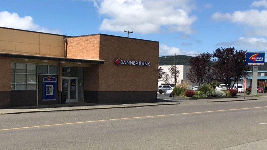 Banner Bank branch in Coquille, Oregon
