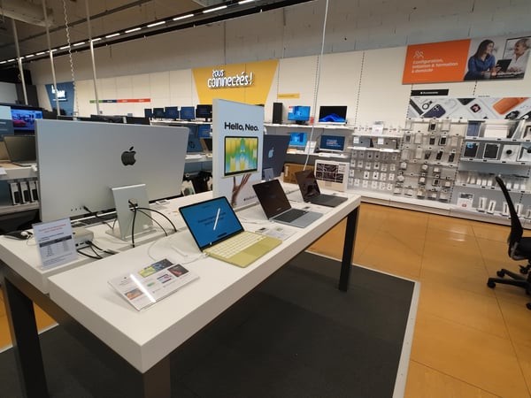 Espace iMac et MacBook dans votre magasin  Boulanger Poitiers - Chasseneuil Du Poitou
