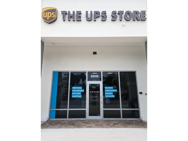 Facade of The UPS Store Stuart
