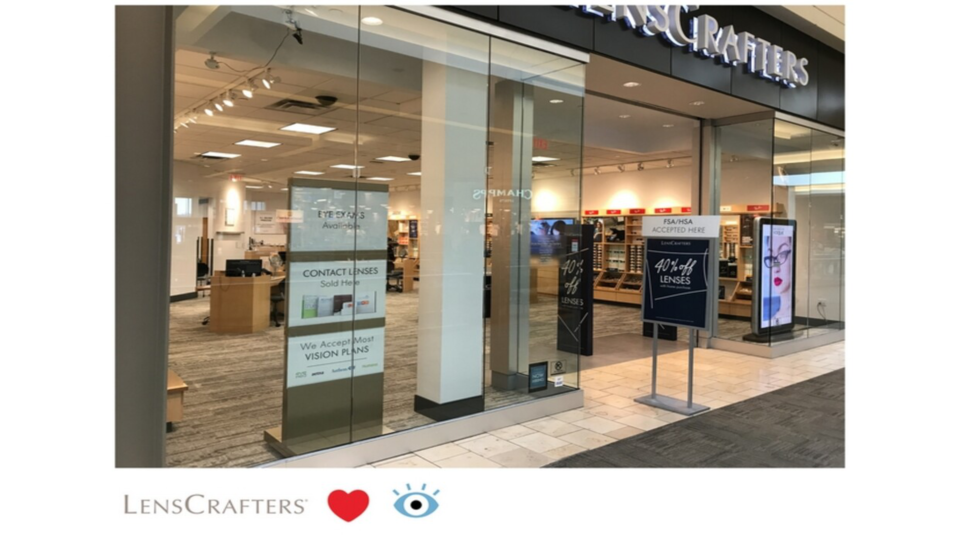 LensCrafters in Pittsburgh, PA, 1000 Ross Park Mall Dr