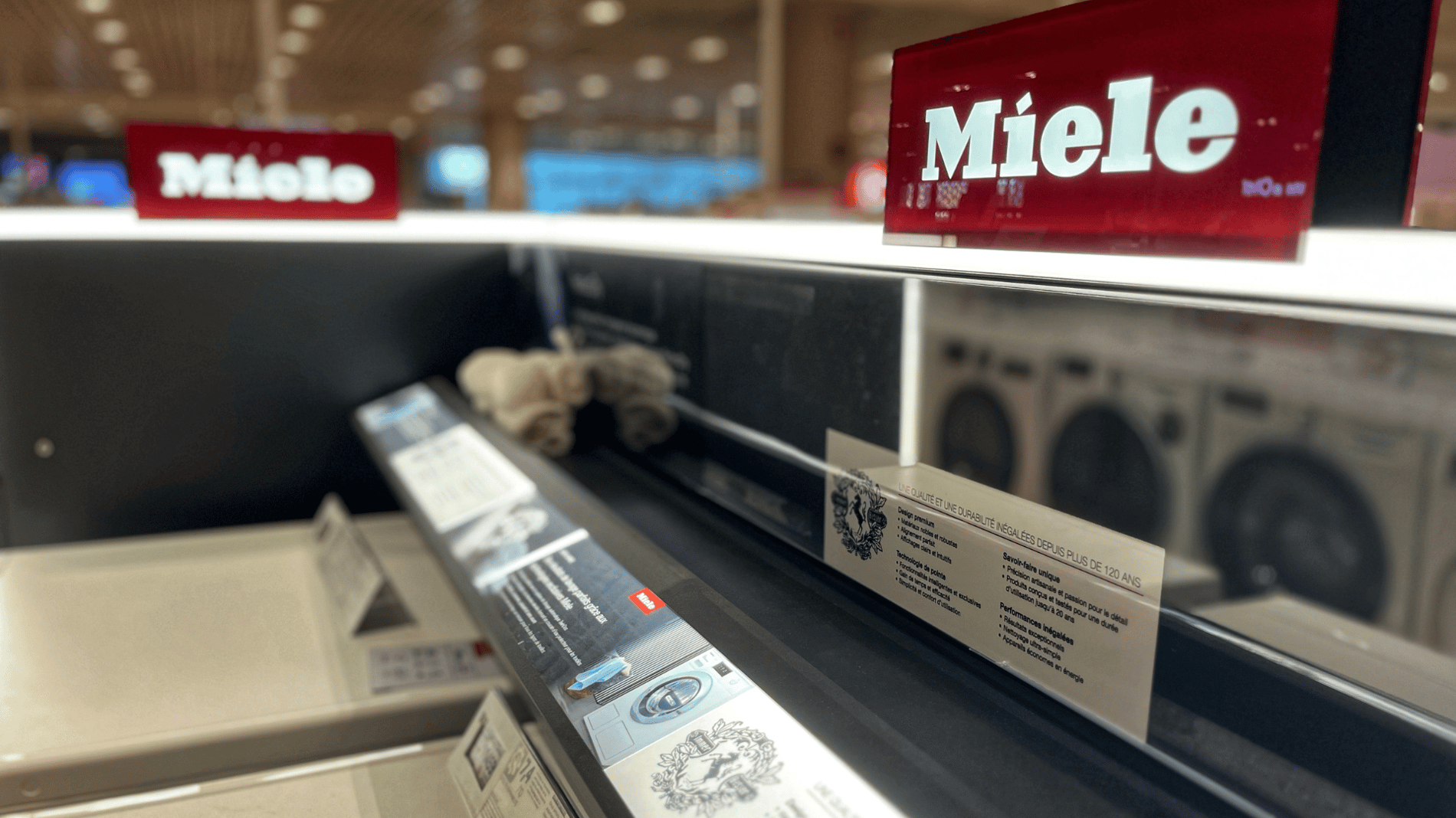 MARQUE MIELE CHEZ BOULANGER NICE CAP 3000