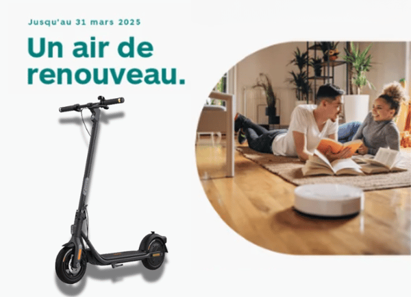 Sélection Printemps : La Trottinette Électrique NINEBOT F2 E, meilleure vente pour vos balades en plein air !