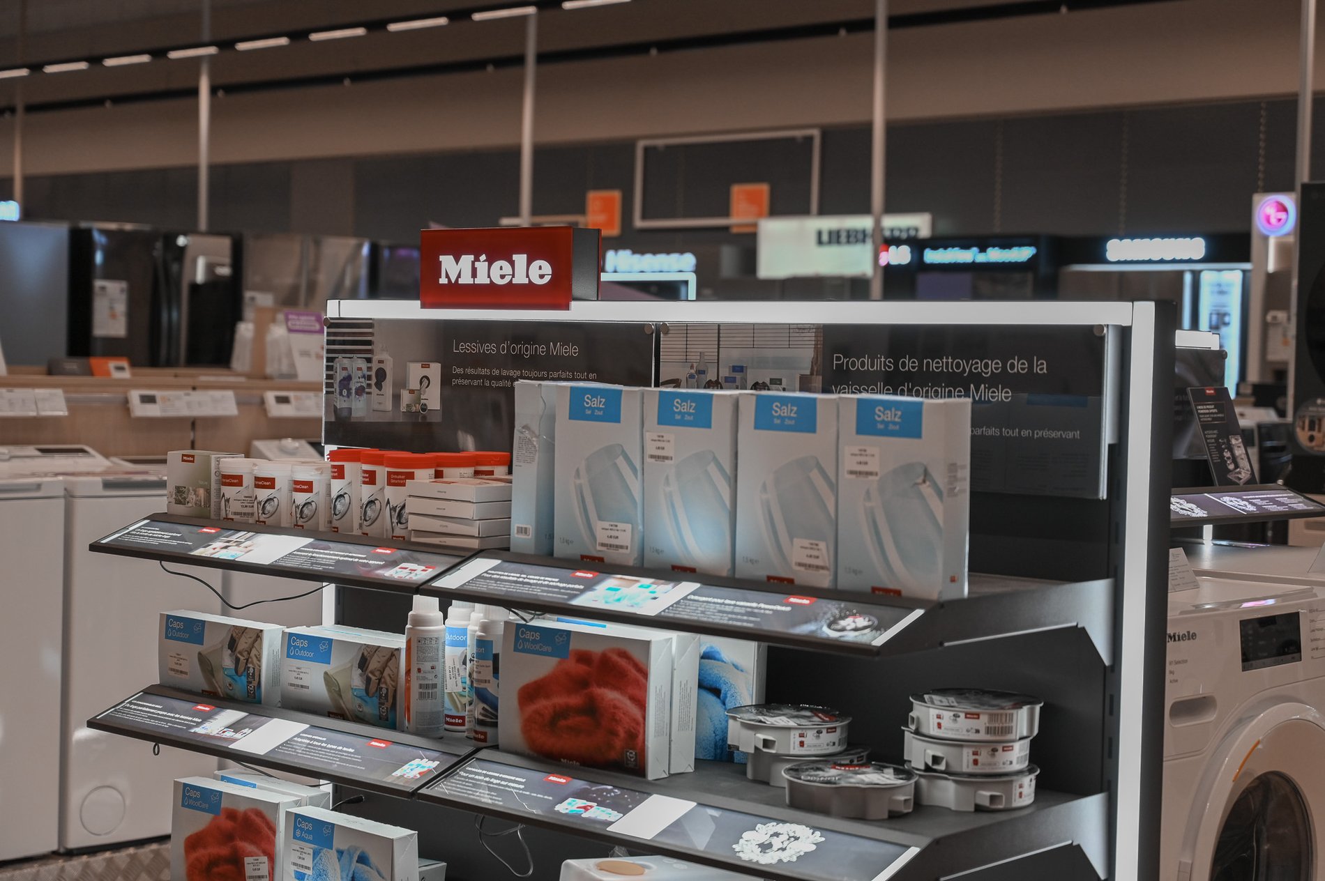 Accessoires linge Miele chez Boulanger Toulon La Garde
