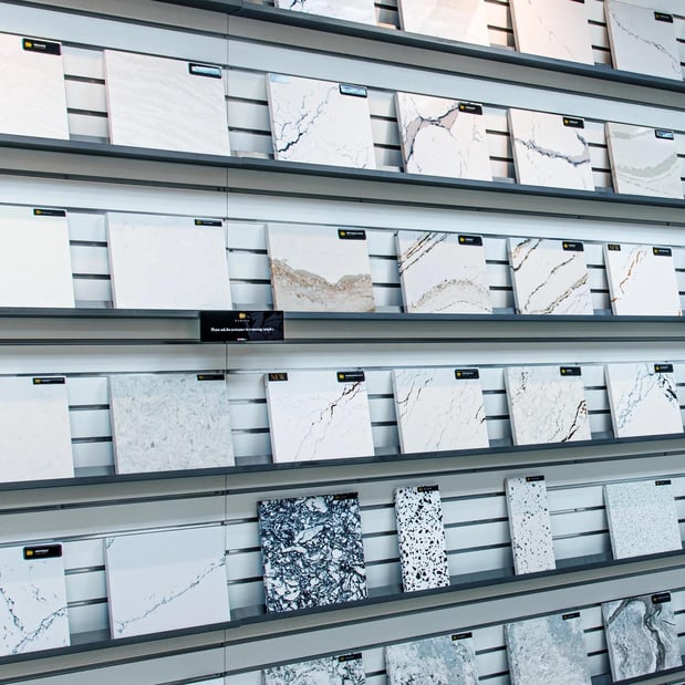Cambria showroom by Lake Quartz