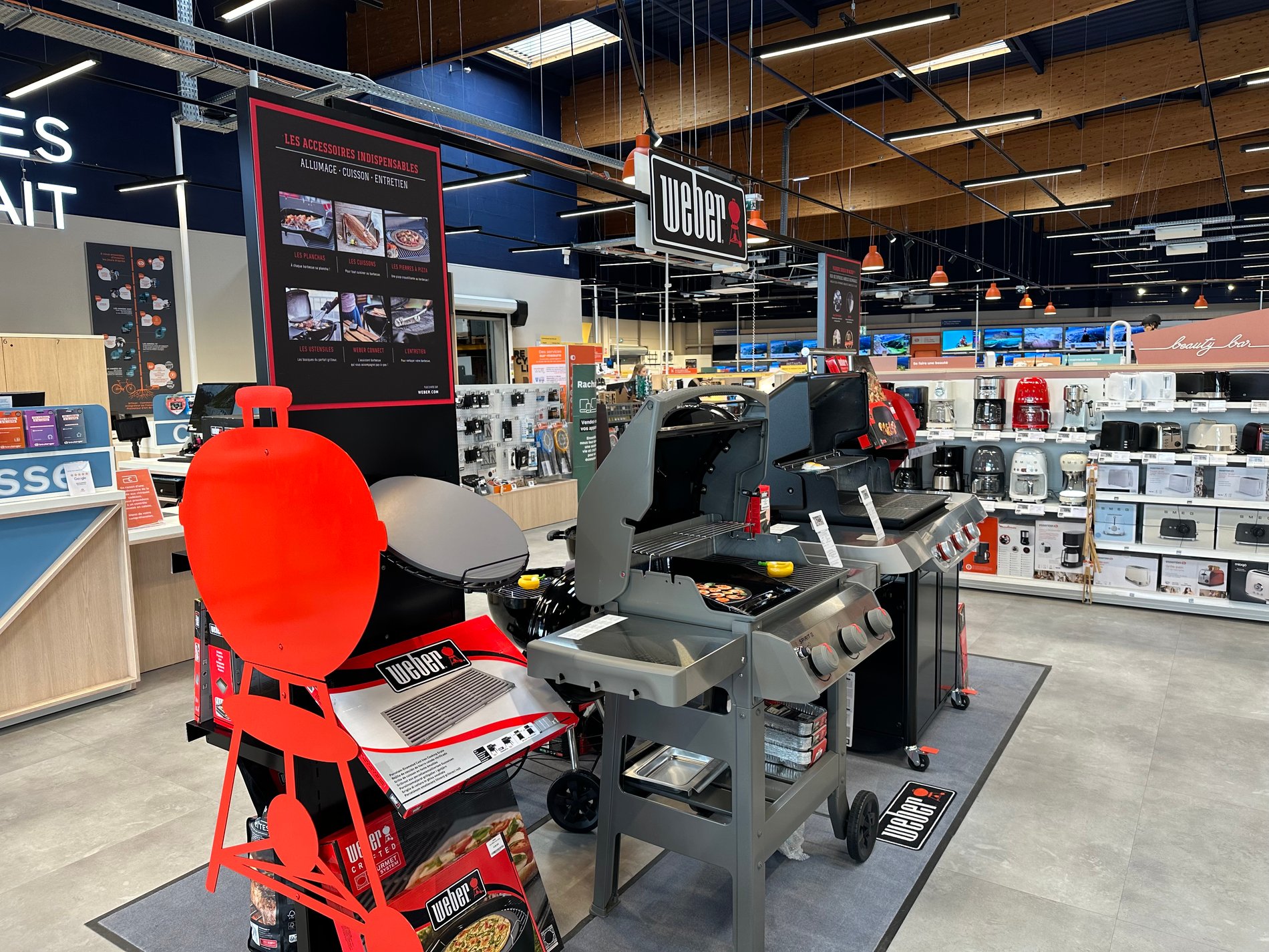 Espace Weber Boulanger Ollioules - Plancha et Grill GAZ - SPIRIT II et GENESIS