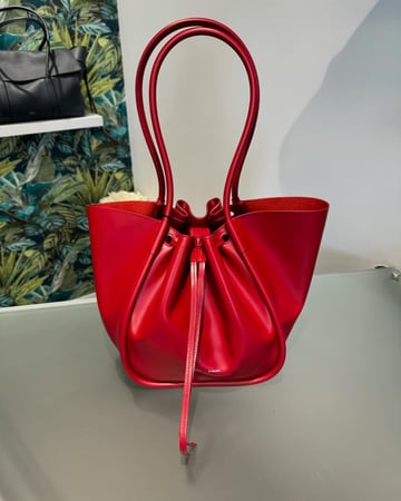 Proenza Schouler, New York, Rot, Shopper, Tasche, https://www.rivegauche.ch/