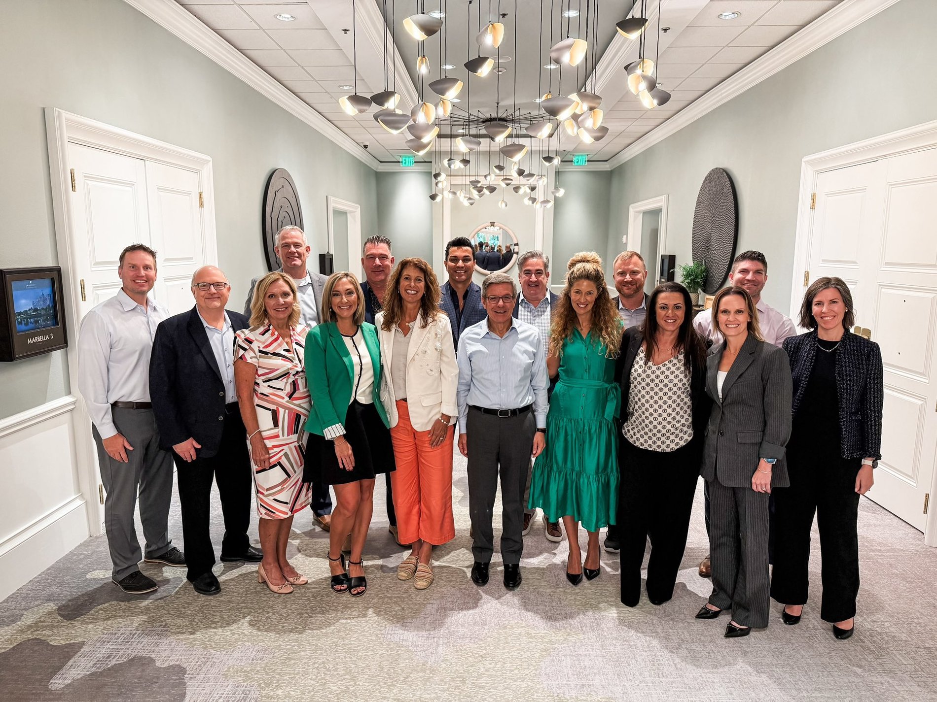 Christine Angles, Northern Virginia Allstate Agent, at the Allstate Annual Conference connecting with agent peers all over the country.
