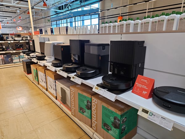 Rayon Robot Aspirateur Laveur à  Boulanger La Rochelle Angoulins