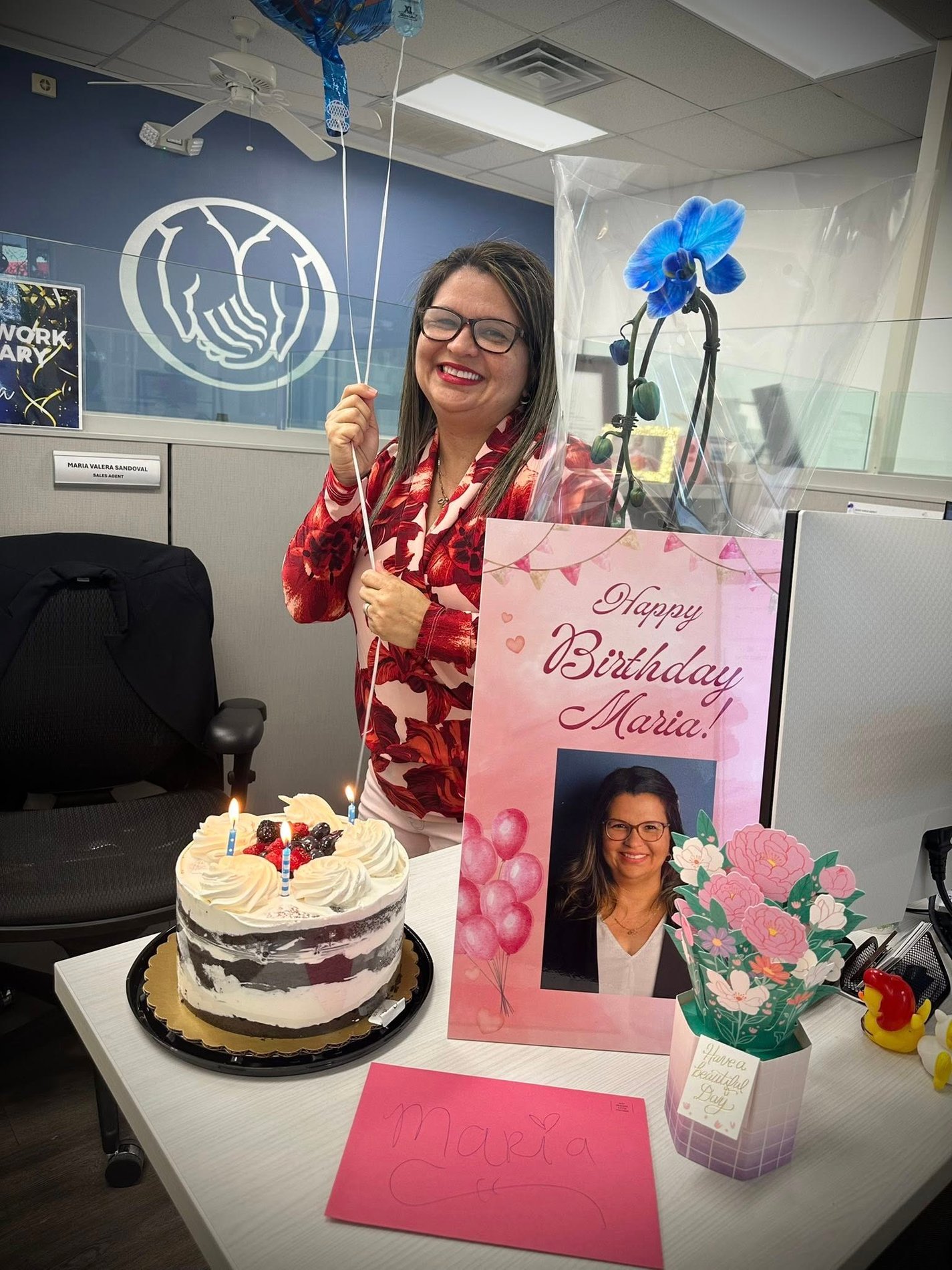 Celebrating the amazing Maria and her birthday!