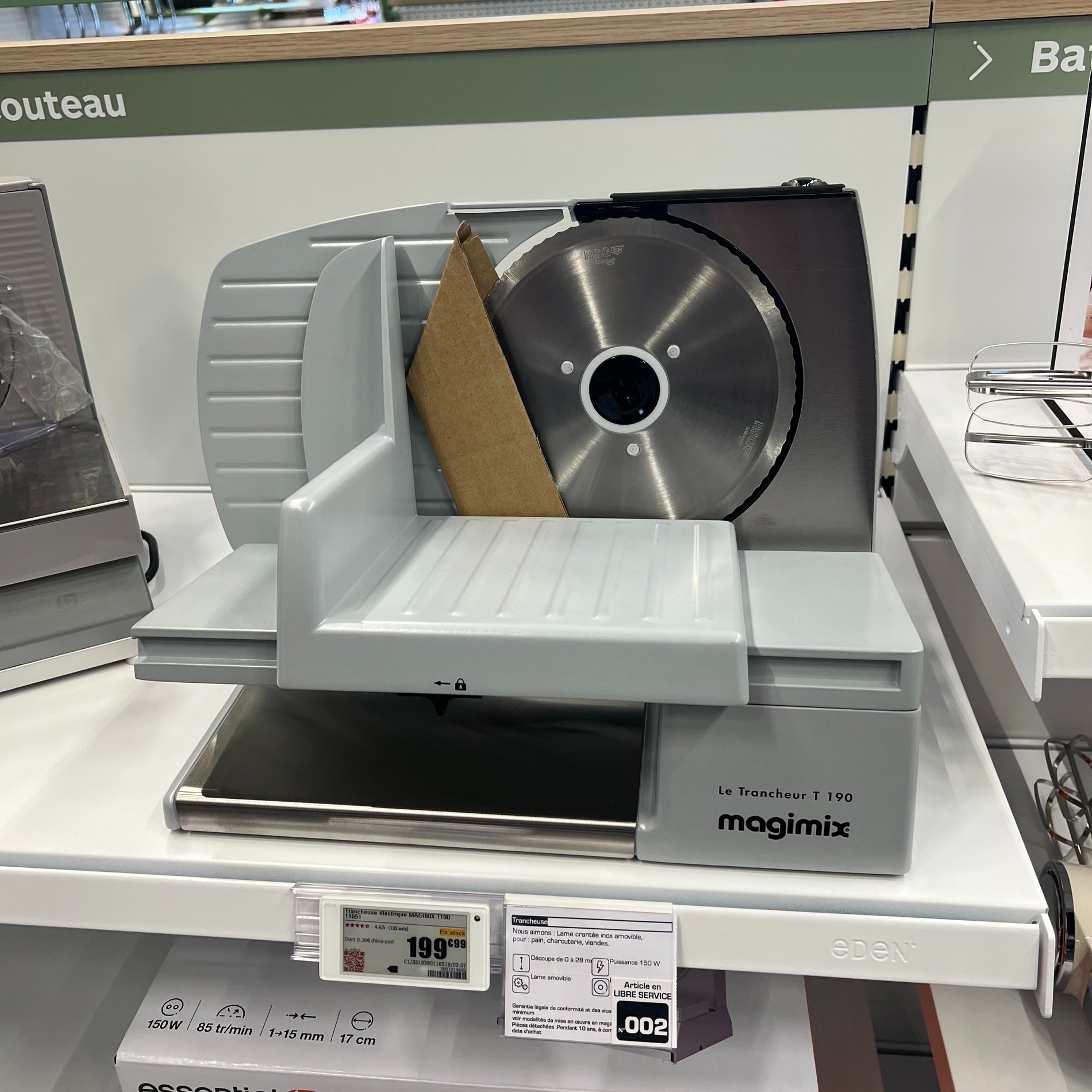 trancheuse magimix dans votre magasin boulanger st quentin