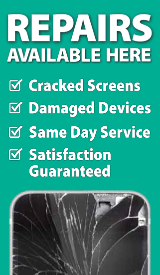 Phone repairs available here