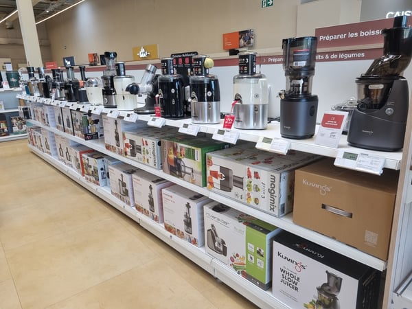 Rayon extracteur de jus chez Boulanger Vitrolles proche de Salon, Velaux, Rognac et Marignane