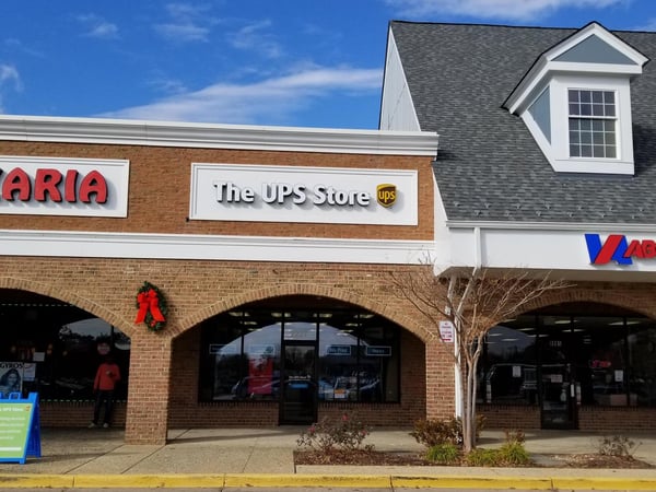 Facade of The UPS Store Tackett&amp;#39;s Mill Shopping Center