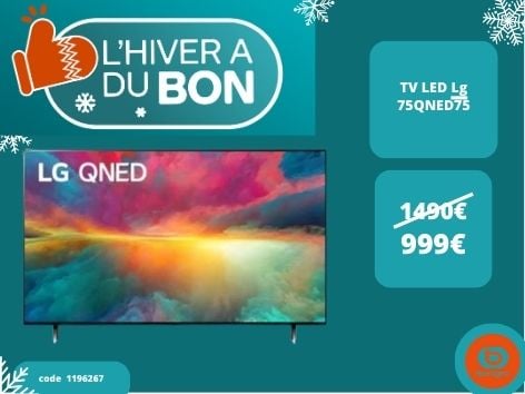 Retrouvez le TV LED Lg 75QNED75 Gris dans votre magasin Boulanger Boulogne sur mer