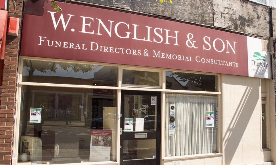 W. English & Sons Funeral Directors South London, Here for your Family