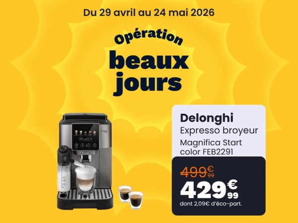 Expresso Broyeur à grains Delonghi Montauban