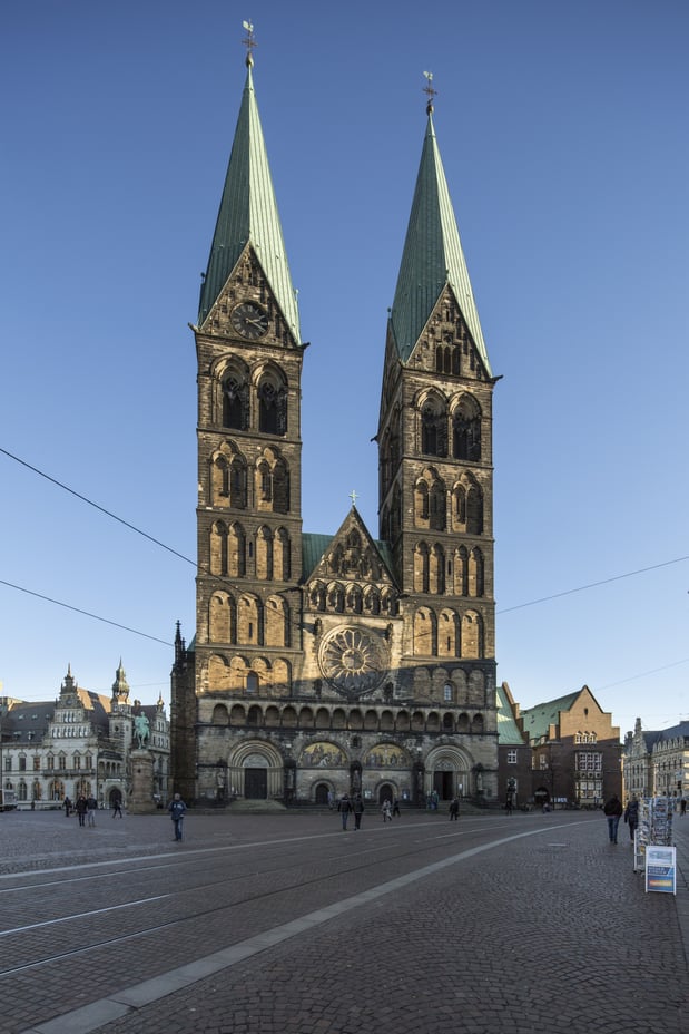 Der Dom am Marktplatz in Bremen