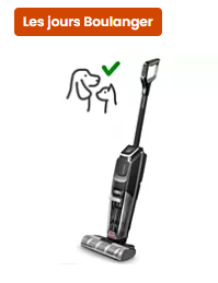 Venez découvrir dans votre magasin Boulanger Cannes Mandelieu l'Aspirateur laveur BISSELL Crosswave OmniForce Edge Pro 4000N en promotion pour les Jours Boulanger.