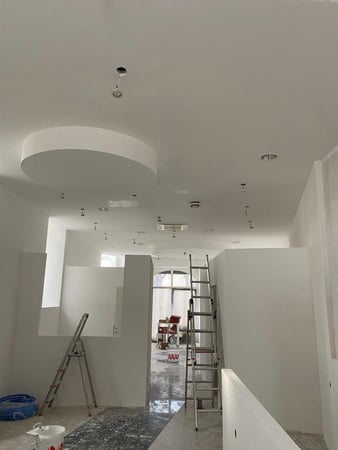 Faux plafond peinture plafond lausanne Loris Corbelli