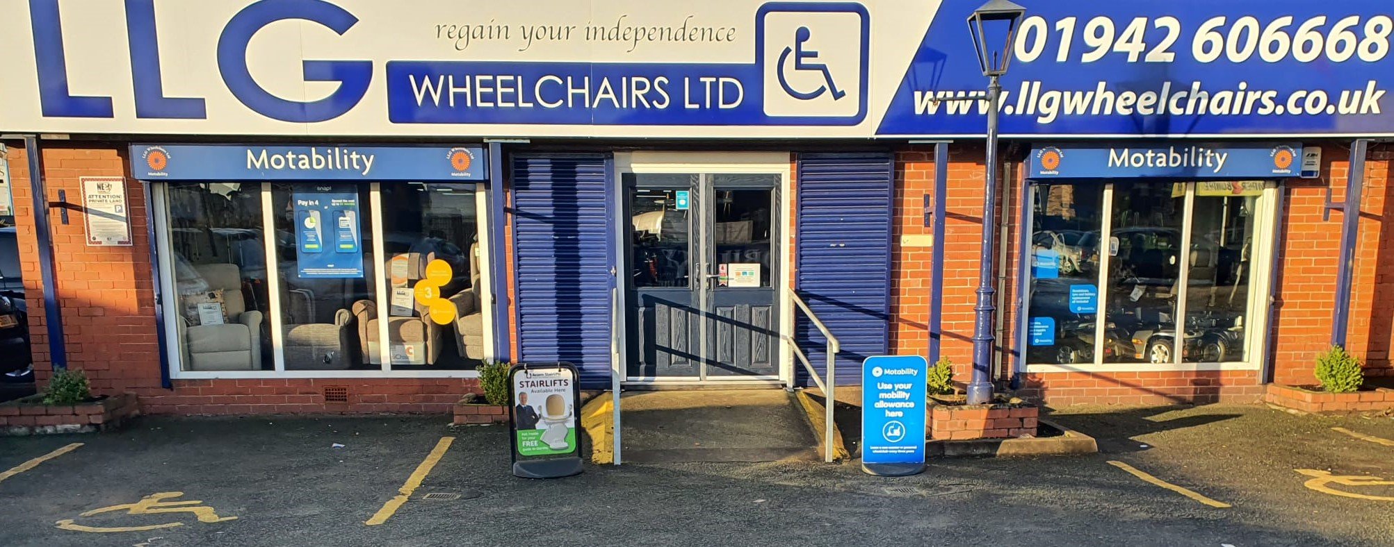 Motability Scheme at LLG Wheelchairs Leigh
