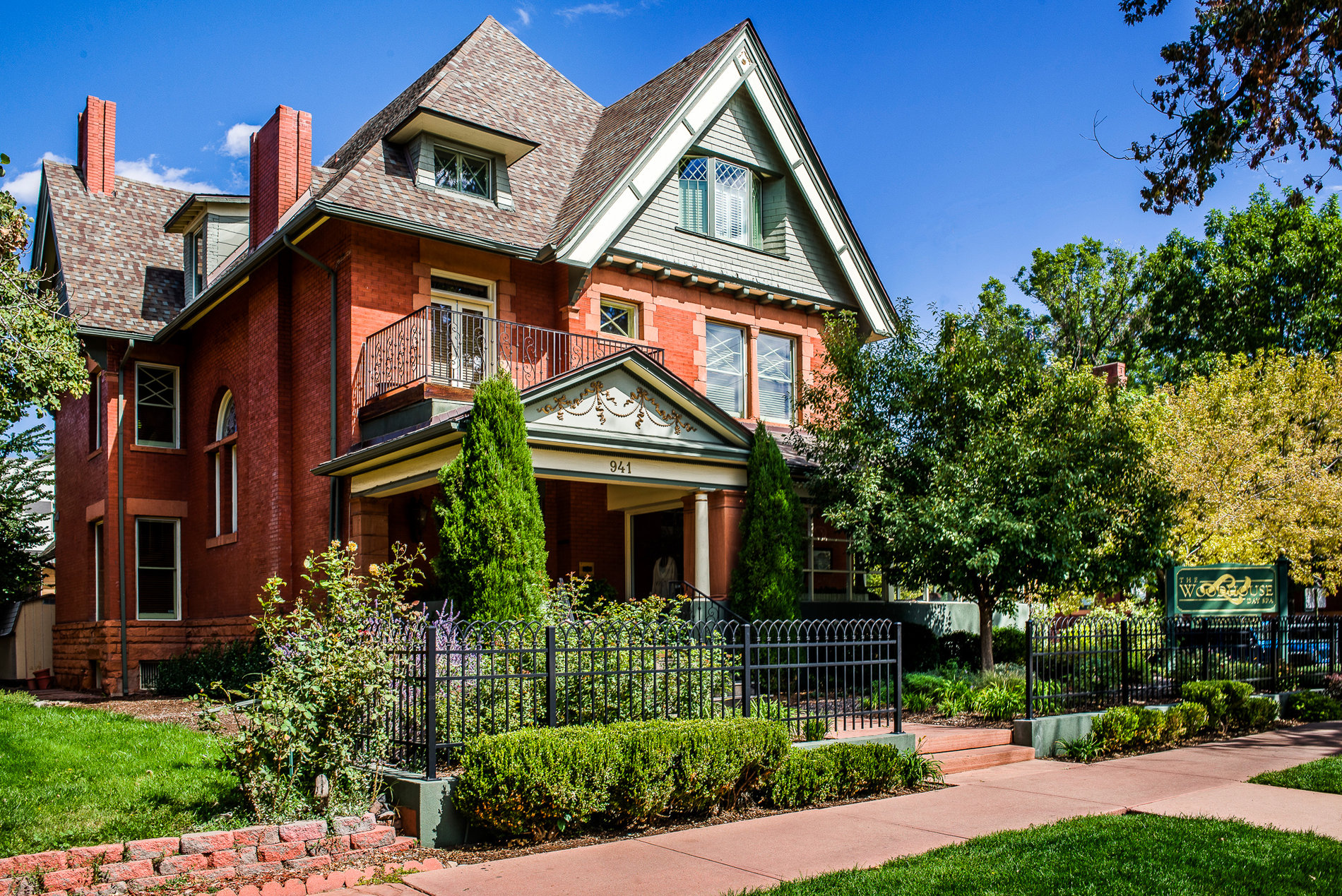 Woodhouse Day Spa Denver located in The Merritt House. The Merritt House is a historic home that was originally built for Senator Merritt in 1886.