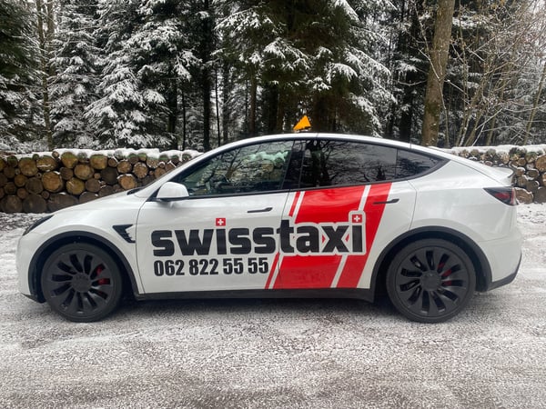 Swiss Taxi TESLA TAXI Aarau Umgebung