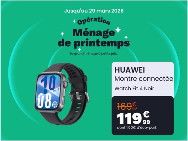 Montre connectée HUAWEI Watch Fit 4