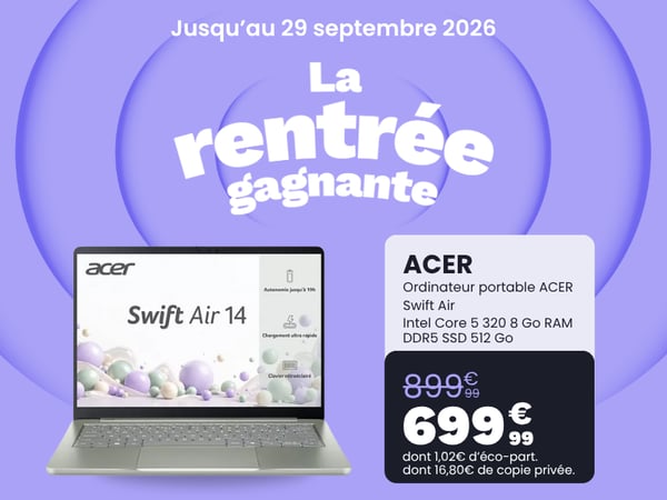 Ordinateur portable ACER Swift Air SFA14-I31-59JG 14