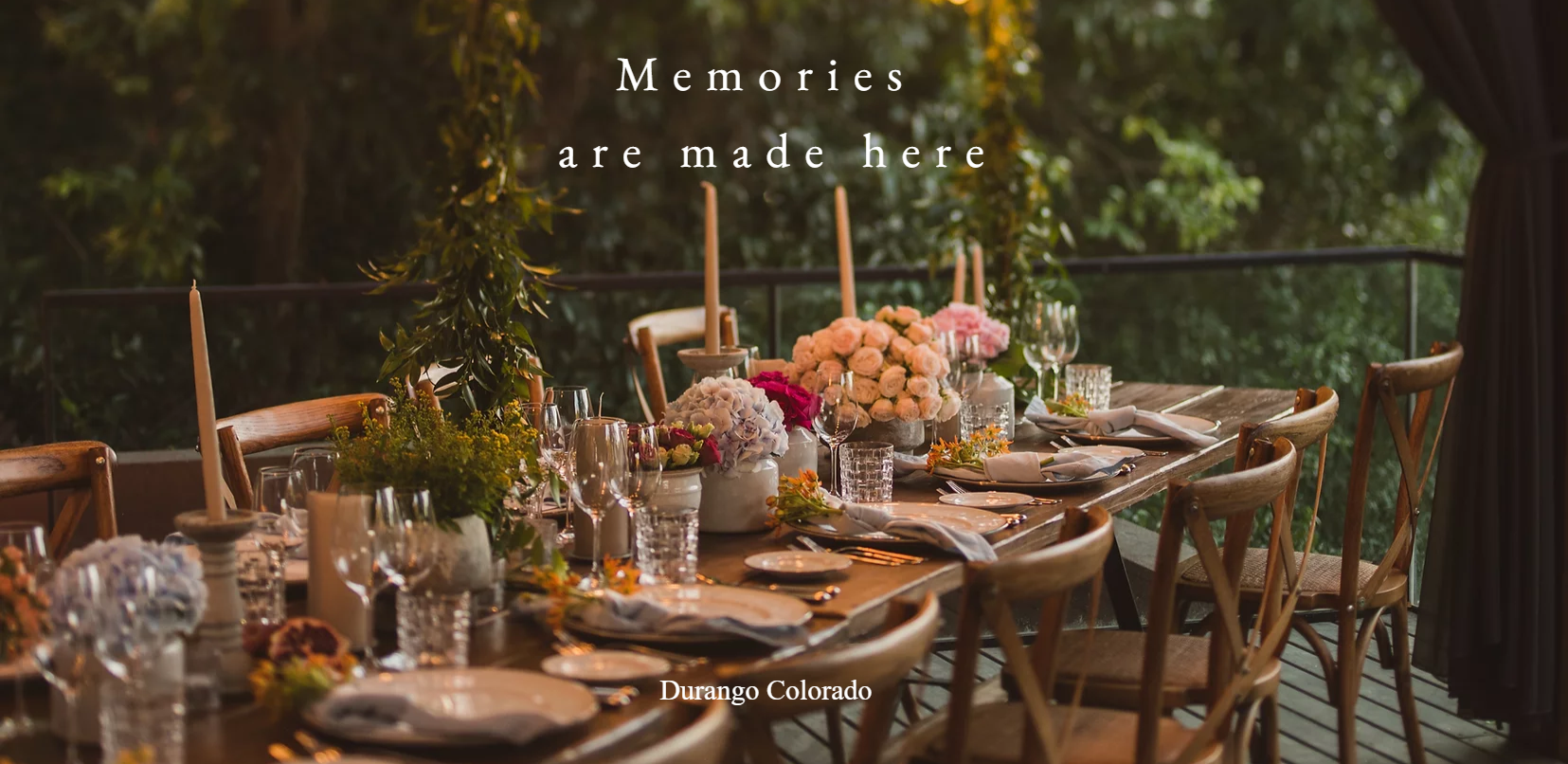 Looking for the perfect venue to host a special occassion? Look no further! Rooftop venue overlooking the beautiful Animas River just minutes from historic Downtown Durango.