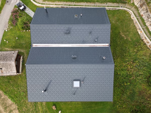 Dachsanierung PREFA R16 Stucco