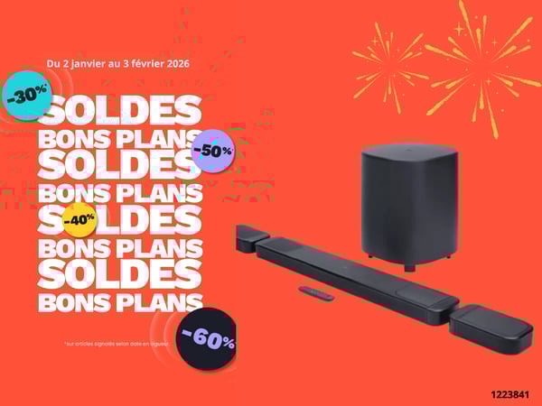 Les Soldes commencent au sein de votre magasin Boulanger Fléville.