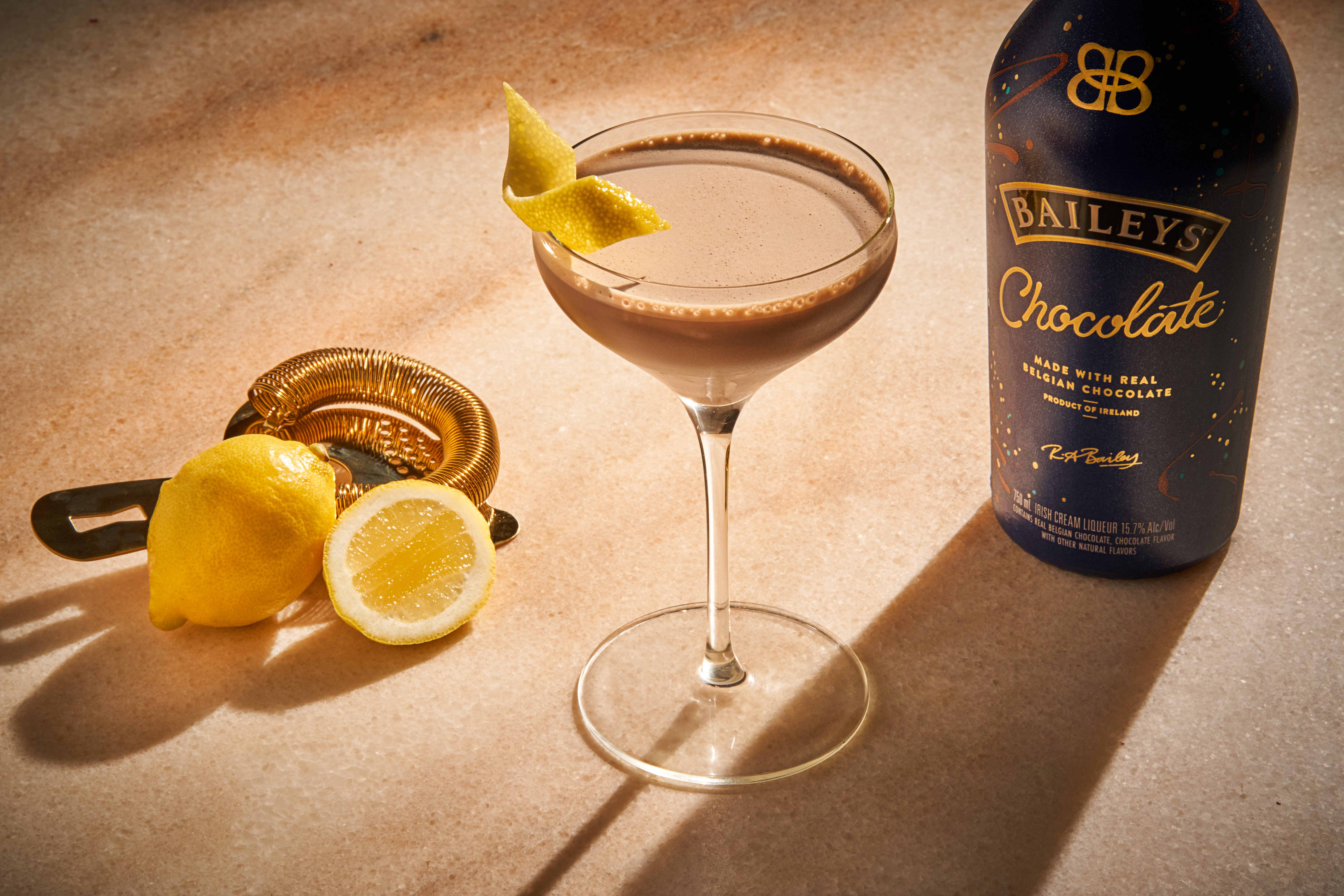 Baileys Chocolate Lemon Velvet Martini